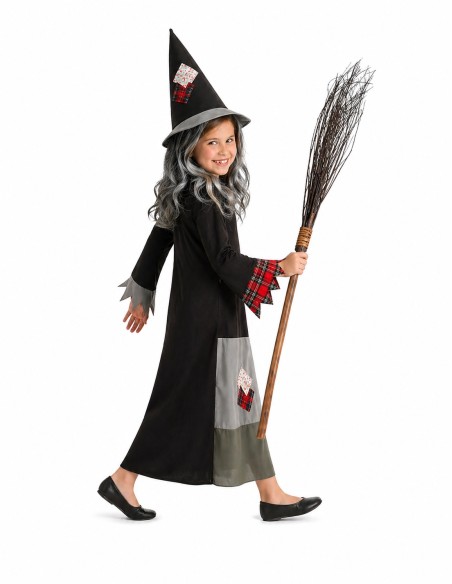 Costume de sorcière Patch | Costumes pour enfants Le Roi du Carnaval